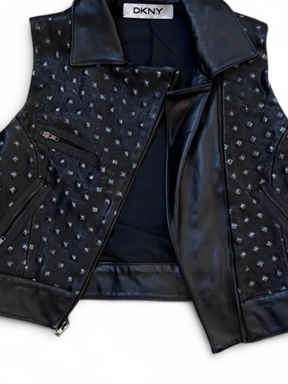 DKNY Women's Black Gilet